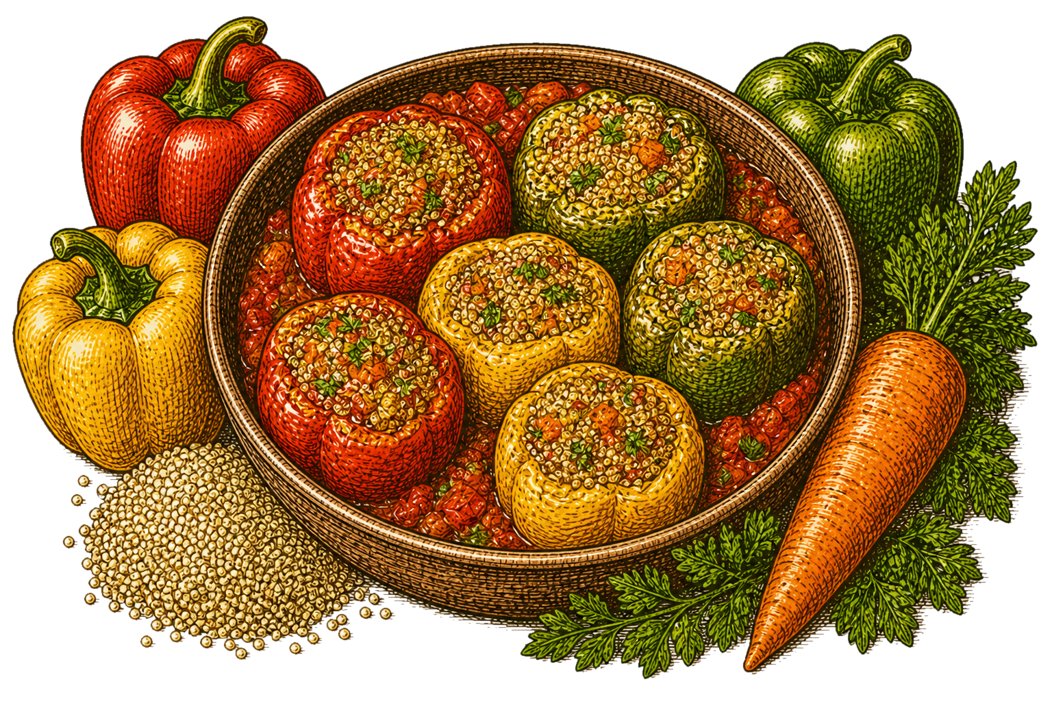 Фаршированные перцы