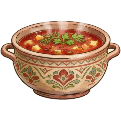 Постный борщ: классический рецепт